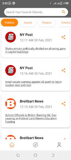 Daily Debate screenshot 1