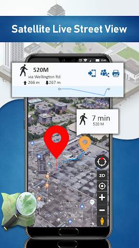 Street View Map HD: Satellite View & Earth Map screenshot 4