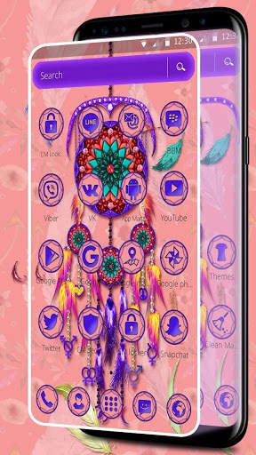 Pink Pastel Dreamcatcher Theme screenshot 2