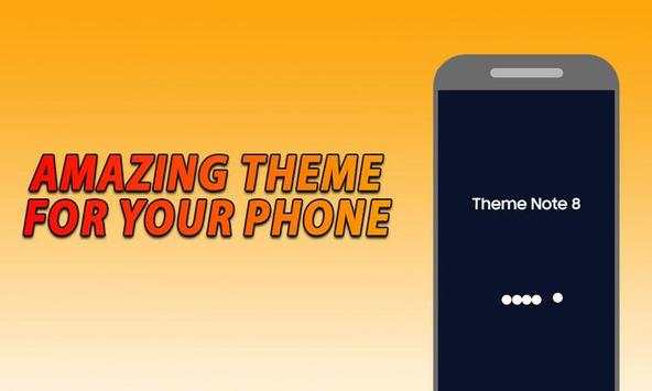 Theme For Note 8 - Galaxy Launcher 2018 screenshot 1
