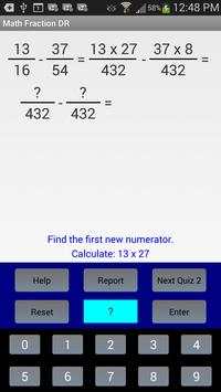 Math Fraction DR screenshot 2
