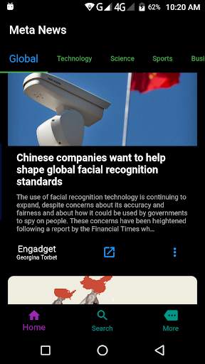 Meta News screenshot 1