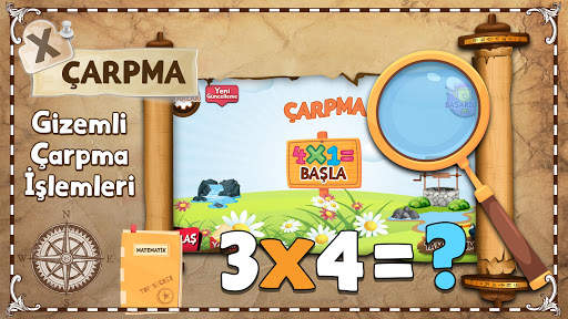Çarpma - Çarpım Tablosu - Matematik Oyunu screenshot 1