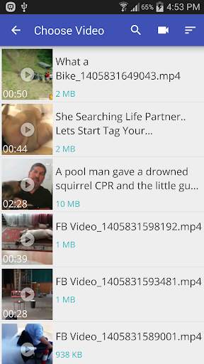 Video to MP3 Converter screenshot 1