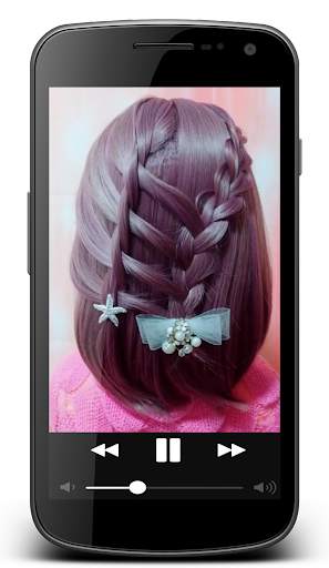 Short Hairstyles - Video Step By Step Offline screenshot 4