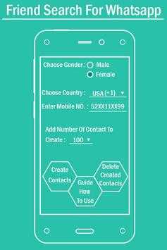 Friend Serach For Whatsapp - Girls Number Tracker screenshot 3