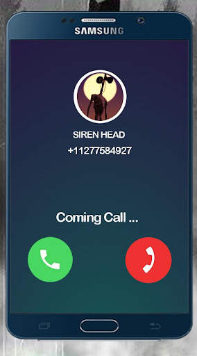 Scary Siren Head Video Call &  screenshot 1