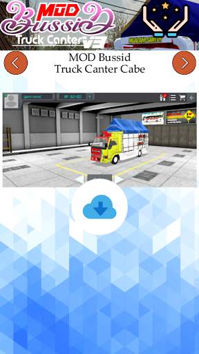 Mod Bussid Truck Canter V3 screenshot 5