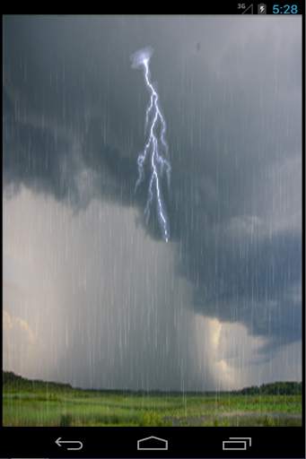 Rain Live Wallpaper screenshot 1