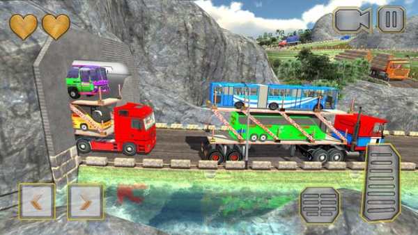 Bus Transport Trailer Truck Simulator 🚚 screenshot 6