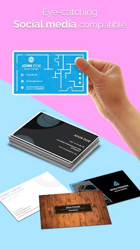 Business Card Maker, Templates स्क्रीनशॉट 4