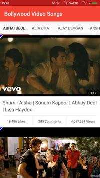 Bollywood Video Songs screenshot 3