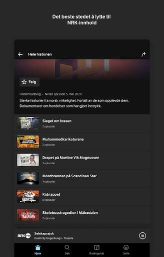 NRK Radio screenshot 11
