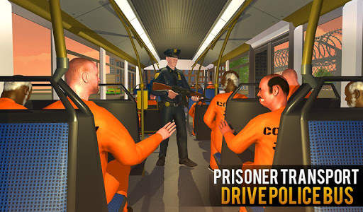 Prisoner Bus Driving Games 2019: Police Bus Drive screenshot 8