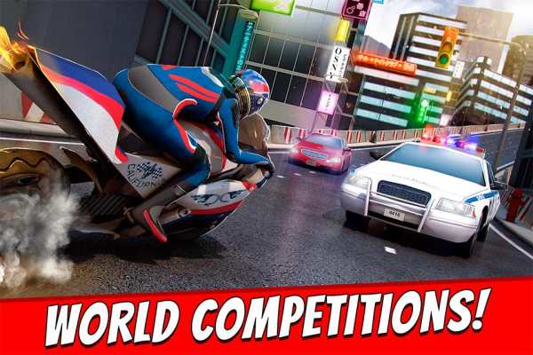 Motorbike Driving Simulator 3D screenshot 2