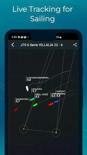 eStela - Sailing tracker screenshot 1