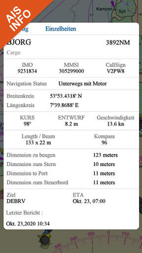 AIS Flytomap GPS Seekarten screenshot 3