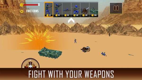 Extreme Epic World War 2 Battle Simulator 3D : WW2 screenshot 4
