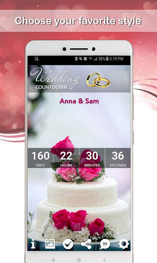 Wedding Countdown App 2022 screenshot 9