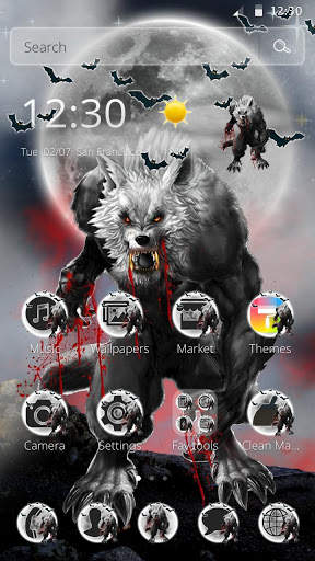 Horror Bloody Werewolf Theme screenshot 7