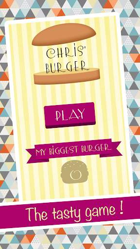 Chris' Burger Game screenshot 1