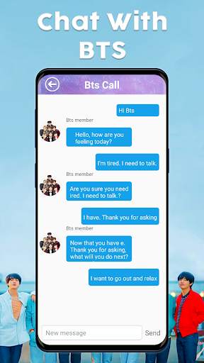 Bts Video Call - Fake Video Call Bts screenshot 3