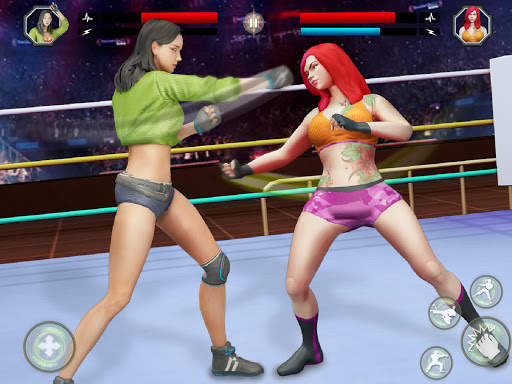 Women Wrestling Rumble: Backyard Fighting screenshot 14