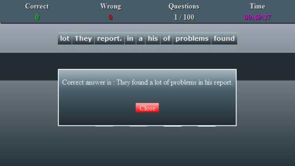 English Grammar test for class 10 screenshot 6
