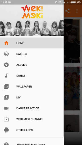 Weki Meki Lyrics (Offline) screenshot 1