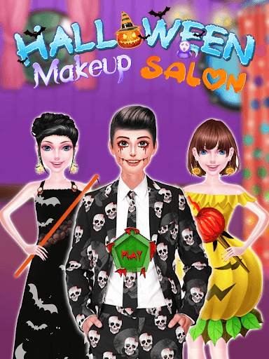 Halloween Makeup Salon Games For Girls screenshot 1