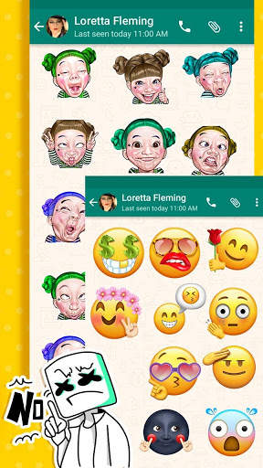 New Funky Emoji Stickers screenshot 5