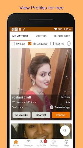 🔥Free Matrimony - Dating for jivansathi in bharat screenshot 2