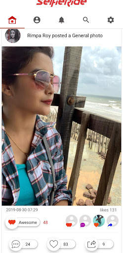 SelfieRide - Short Videos, Photos Sharing App screenshot 3
