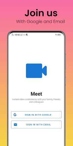 Meet - Video Conferencing App screenshot 1