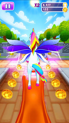 Unicorn Run Magical Pony Run screenshot 3