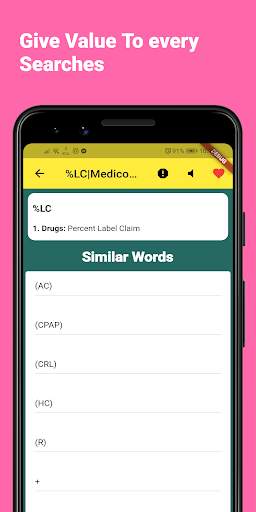 Medicos Abbreviation :Medical Short Form Offline screenshot 2