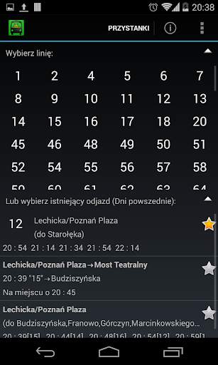 Ginger - rozkład jazdy MPK screenshot 1