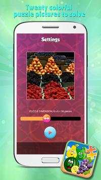 Fruits Puzzles for Kids screenshot 2