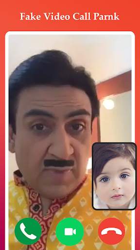 Celebrity video call prank - Funny fake video call screenshot 3