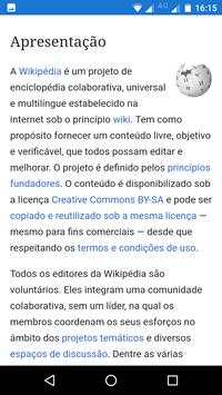WIKIPÉDIA PARA ANDROID 3 تصوير الشاشة