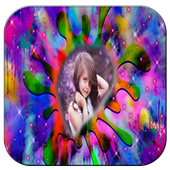 2016 Holi Photo Frames icon