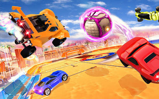 Rocket Soccer League - Car Football Game screenshot 2
