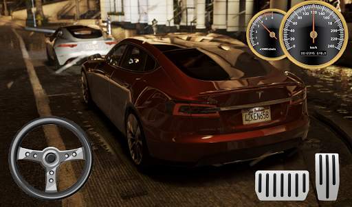 Drive Tesla Model S P100D Eco City screenshot 2