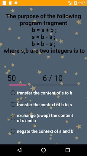 C Programming Quiz скриншот 7