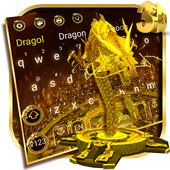 3D Gold Dragon icon