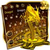 3D Gold Dragon 10001025