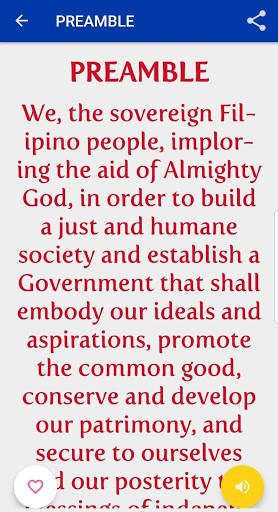 Philippines Constitution of 1987 скриншот 3