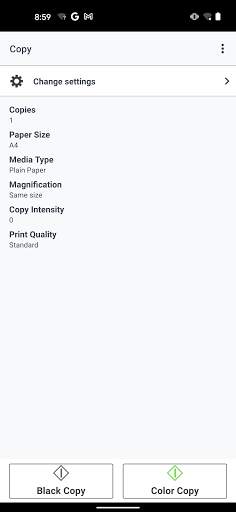 Canon PRINT Inkjet/SELPHY 5 تصوير الشاشة