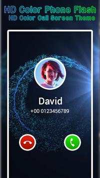 HD Color Phone Flash - HD Color Call Screen Theme screenshot 3
