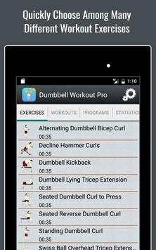 Dumbbell Workout Routine Lite screenshot 12